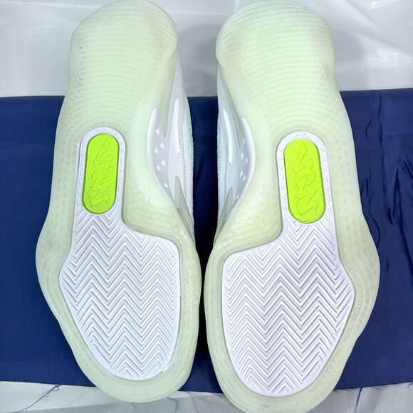 Nike Air Jordan Zion 3 No Guts White/Barley Volt/Black DR0675-110 Size 11.5M - Picture 7 of 7